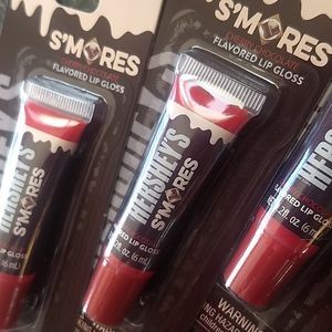 Cherry Chocolate Hershey's S'Mores Lip Gloss, Factory Sealed
